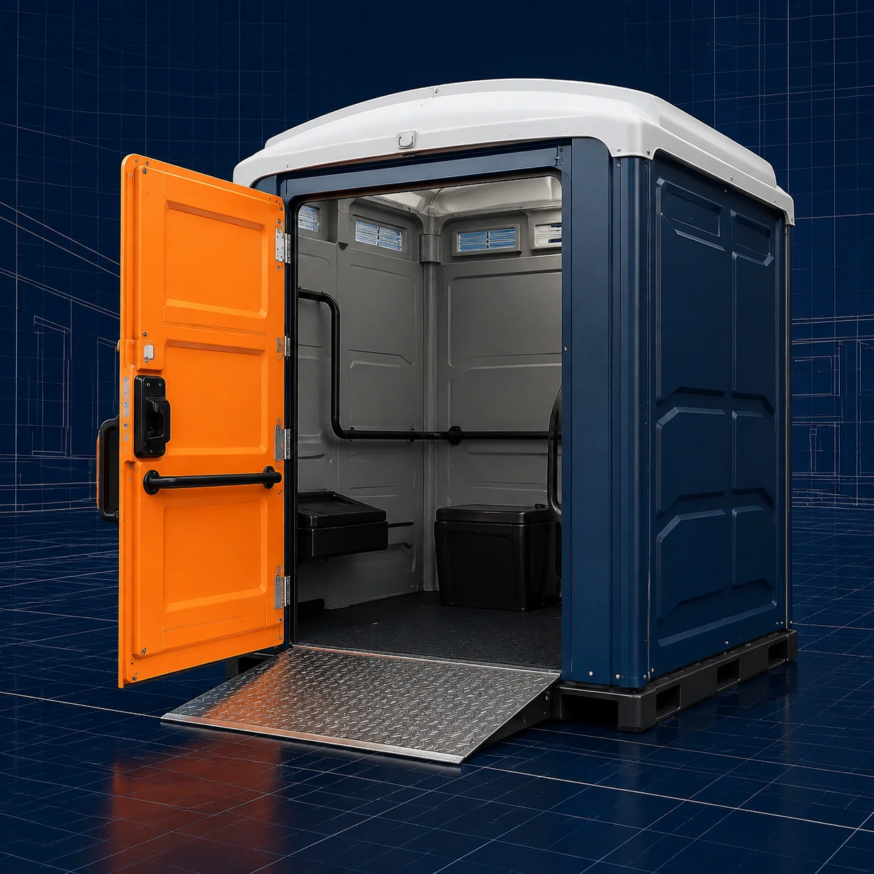 Portable restroom rental planning for Lipscomb, AL